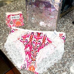 Colorful Lace Trimmed Panties by SOMA